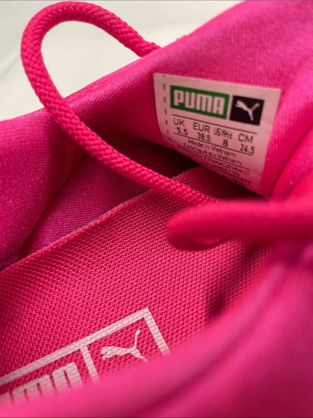 Puma hot pink